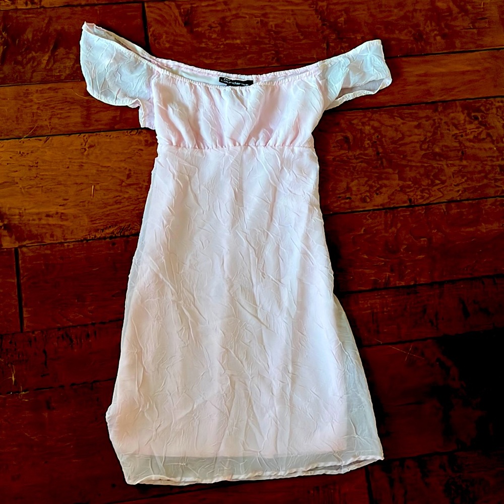 Pink Slip Dress for summer👛